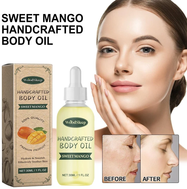 Alt view image 2 of 6 - Fine Lines & Wrinkles - Skin Repair Care, Mango Seed Facial Oil for Reducing Eye Bags