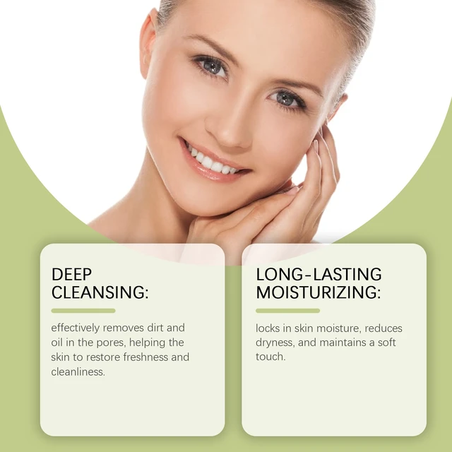 Alt view image 2 of 5 - Green Tea Purifying Mud Mask Soft Face Wash Hydrating Moisturizing Skin Care Mask
