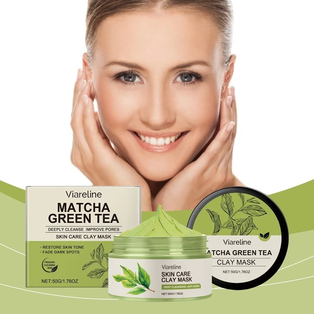 Main image of Green Tea Purifying Mud Mask Soft Face Wash Hydrating Moisturizing Skin Care Mask