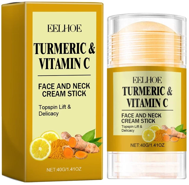 Main image of Turmeric Neck & Face Firming Stick - Moisturizing Anti-Wrinkle Care for Smooth Skin
