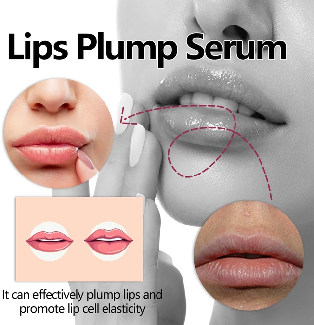 Alt view image 4 of 6 - Dewy Lips, Anti-Dryness & Plumping Serum for Soft, Hydrating Lip Essence - Moisturizing