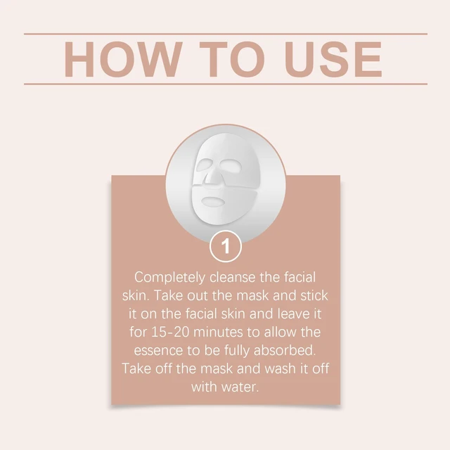 Alt view image 5 of 5 - Collagen Hydrating Face Mask Gentle Nourishment for Improved Skin Texture Facial Care