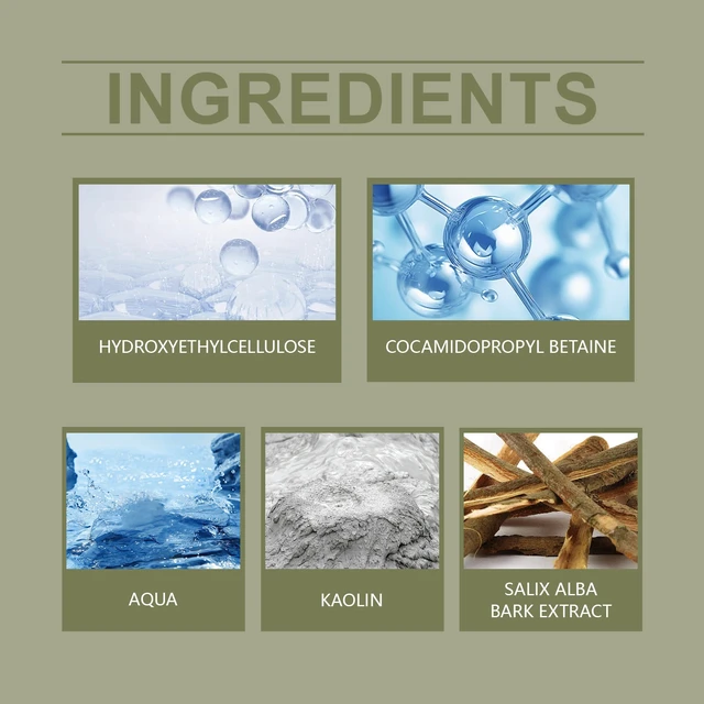 Alt view image 4 of 5 - Gentle Firming Cleansing Mud Mask with Moisturizing & Exfoliating Ingredients for Facial Skin Care