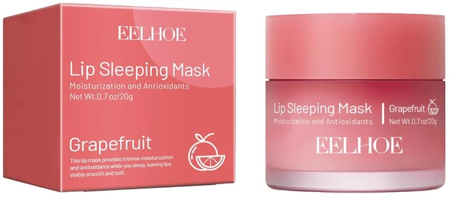 Main image of Gentle Dead Skin Exfoliation & Plumping Smooth Lips, Overnight Lip Mask for Moisturizing