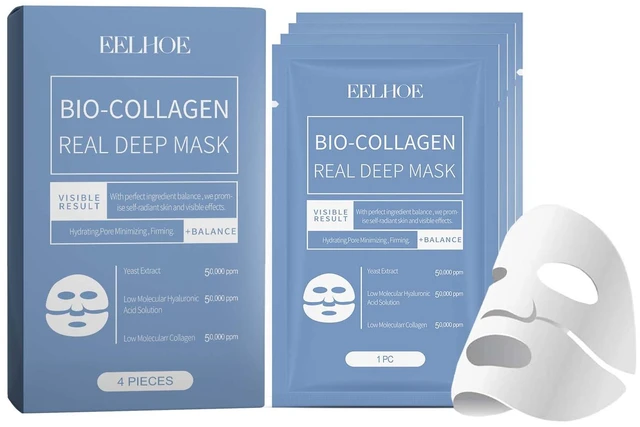 Alt view image 7 of 7 - Moisturizing & Skin Brightening Treatment, Collagen Face Mask - Deep Hydration