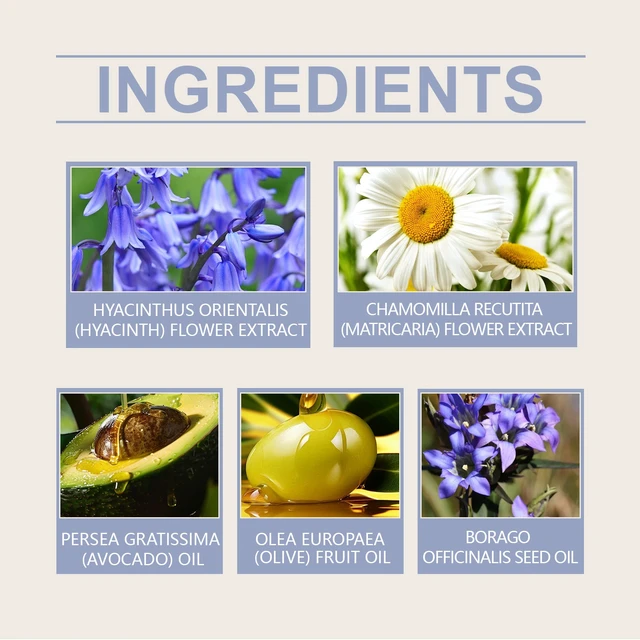 Alt view image 5 of 7 - Blue Bell Calming Facial Oil Hydrating Nourishing Skin Care Essence