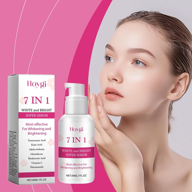 Alt view image 2 of 6 - Brightening & Nourishing Skin Care Serum, 7-in-1 Facial Essence - Gentle Moisturizing