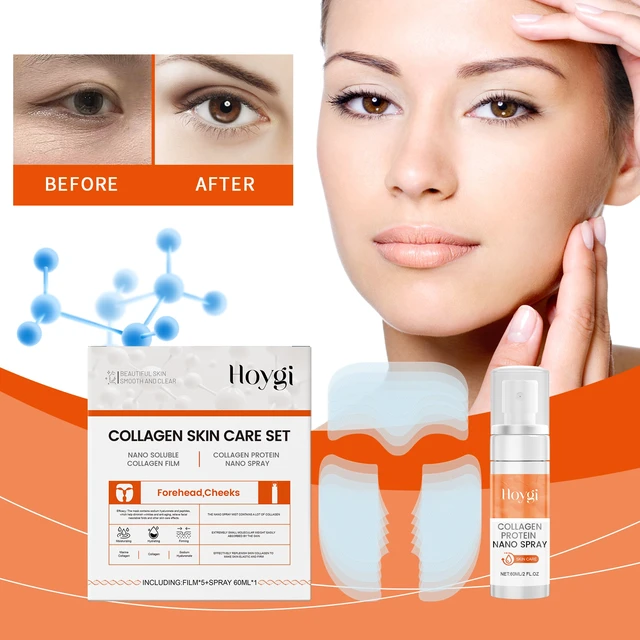 Alt view image 2 of 6 - Collagen Skincare Kit Firming Essence Spray Hydrating Moisturizing Face Mask