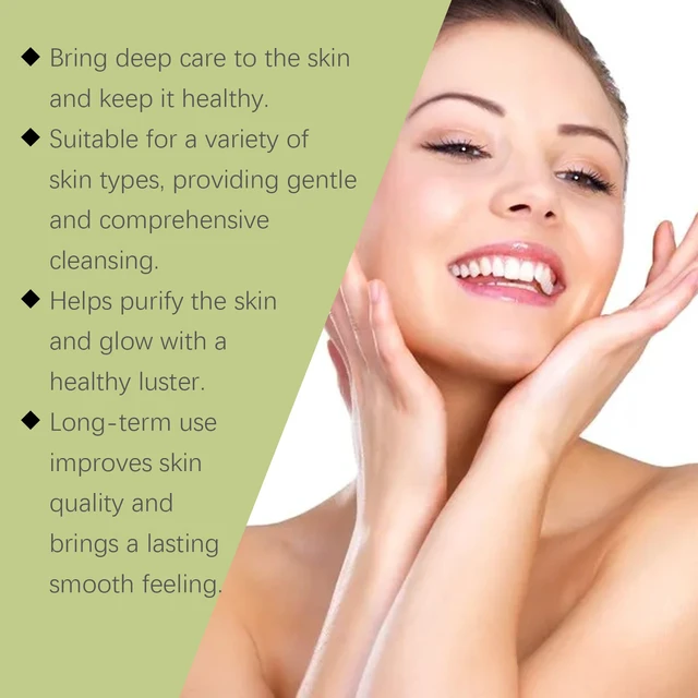 Alt view image 3 of 5 - Green Tea Purifying Mud Mask Soft Face Wash Hydrating Moisturizing Skin Care Mask