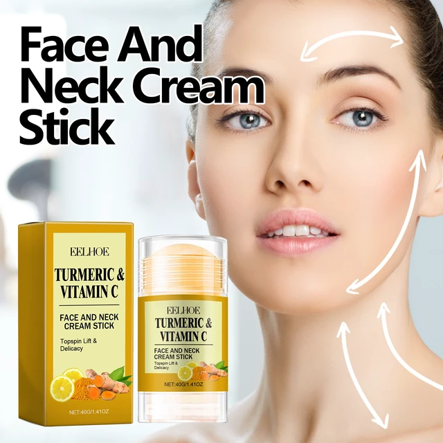 Alt view image 2 of 6 - Turmeric Neck & Face Firming Stick - Moisturizing Anti-Wrinkle Care for Smooth Skin