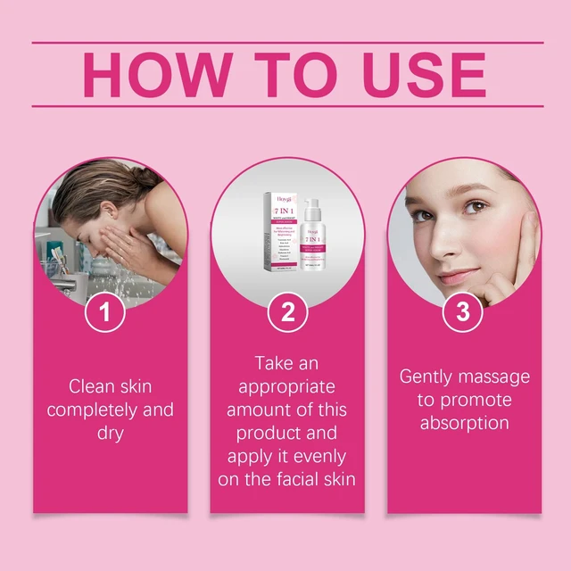 Alt view image 6 of 6 - Brightening & Nourishing Skin Care Serum, 7-in-1 Facial Essence - Gentle Moisturizing
