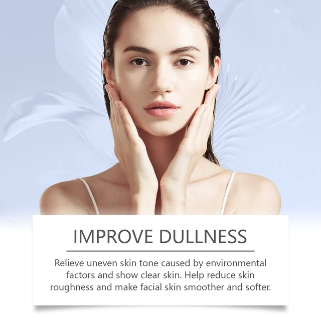 Alt view image 3 of 5 - Face Care Cream Hydrating Radiance Boosting Exfoliating Gentle Dark Spot Reducing Lotion