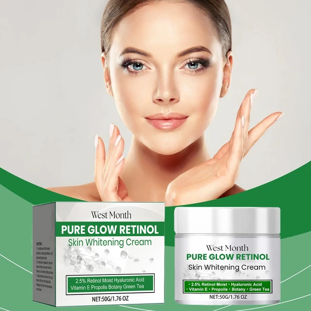 Alt view image 2 of 6 - Nourishing & Anti-Dullness Moisturizer, West Month Retinol Cream for Radiant Skin - Hydrating