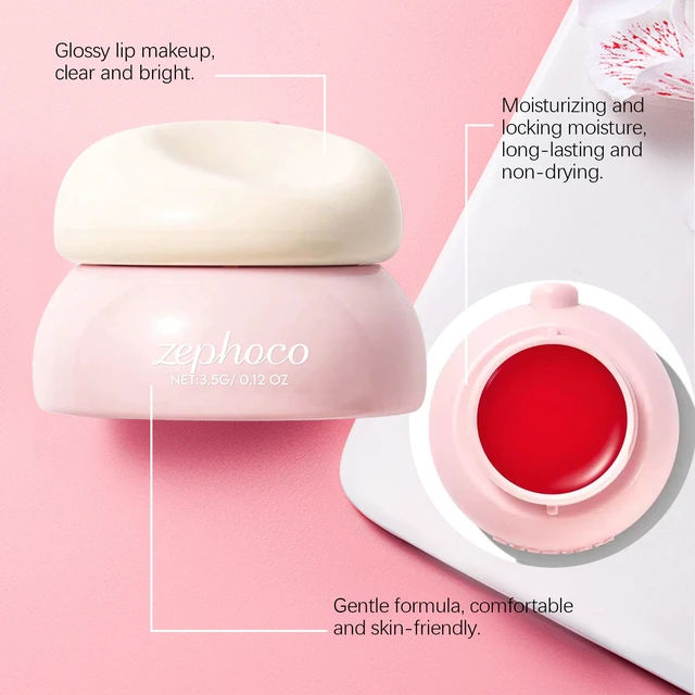 Alt view image 3 of 5 - Nourishing & Non-Sticky Fade-Resistant Lip Care, Brown Tone Hydrating Lipstick