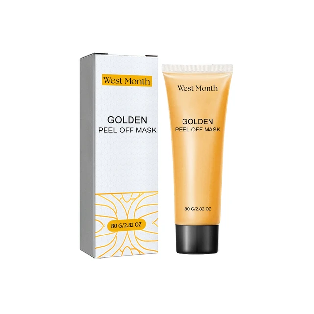 Alt view image 7 of 7 - Anti-Wrinkle & Skin Rejuvenation, Brightening, Repair, Exfoliation, West Month Gold Tear Mask for Deep Cleansing