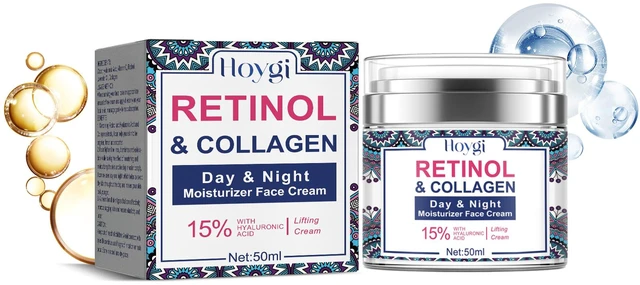Main image of Moisturizing & Reducing Fine Lines, Retinol Collagen Face Cream for Firming