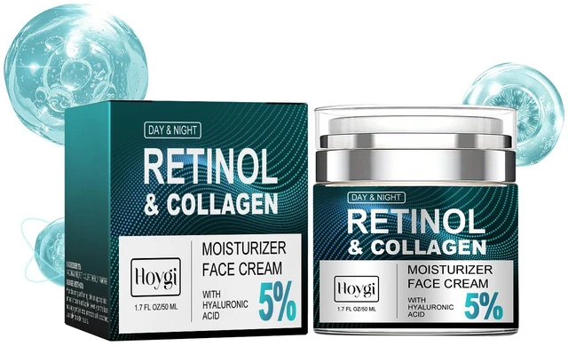 Main image of Hydrating & Firming Formula to Reduce Fine Lines and Wrinkles, Retinol Skin Care Cream - Brightening
