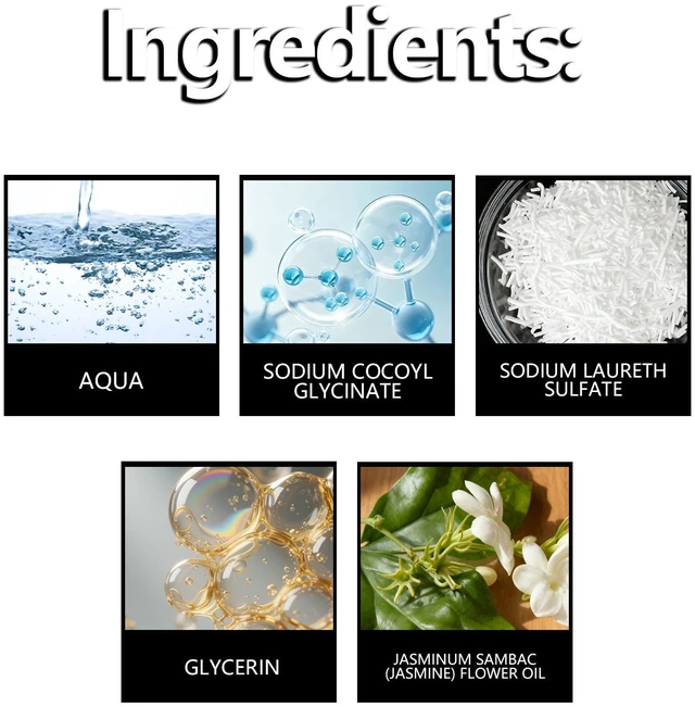 Alt view image 4 of 5 - Jasmine Face Wash Mild Deep Clean Daily Refreshing Soft Smooth Skin Care