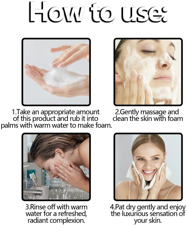 Alt view image 5 of 5 - Jasmine Face Wash Mild Deep Clean Daily Refreshing Soft Smooth Skin Care