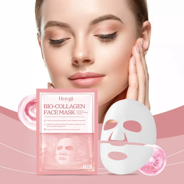 Alt view image 2 of 6 - Collagen Firming Face Mask (Bag) Hydrating Anti-Aging Moisturizing Smoothing Skin Care Product
