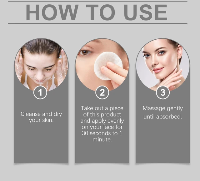 Alt view image 5 of 5 - Hydrating & Nourishing Care, Salicylic Acid Facial Toner Pads - Gentle Exfoliation