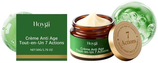 Main image of Brightening & Moisture Lock for Fine Lines, 7-in-1 Multi-Action Facial Cream - Deep Hydration