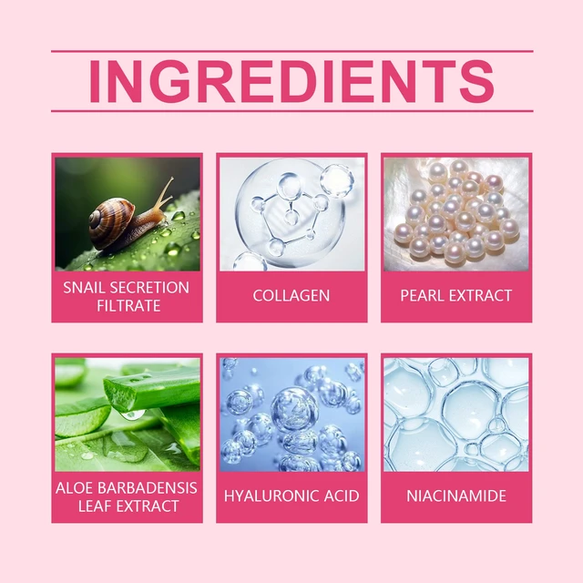 Alt view image 5 of 6 - Snail Collagen Hydrating Gel Facial Essence Skincare Moisturizer