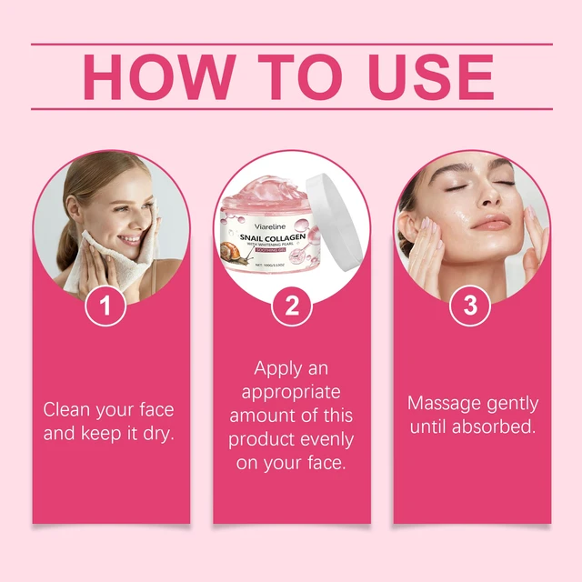 Alt view image 6 of 6 - Snail Collagen Hydrating Gel Facial Essence Skincare Moisturizer