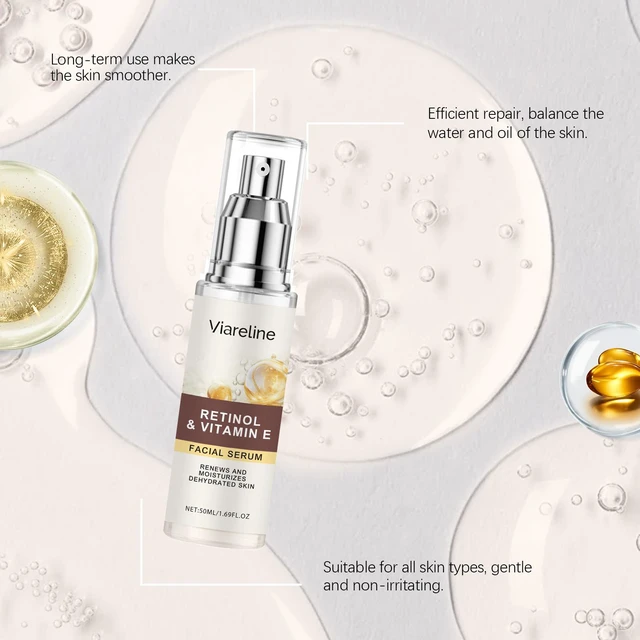 Alt view image 4 of 6 - Retinol Face Serum for Gentle Hydration & Soft Moisturizing Mild Skin Care