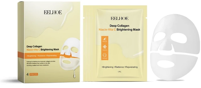 Main image of NiacinamideBrightening Sheet Mask Box Hydrating Moisturizing Daily Skincare Beauty Face Mask
