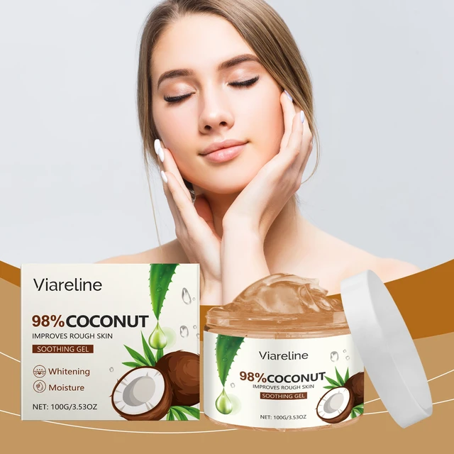 Alt view image 2 of 6 - Coconut Hydrating Gel for Dry Skin - Soothing & Moisturizing Facial Care