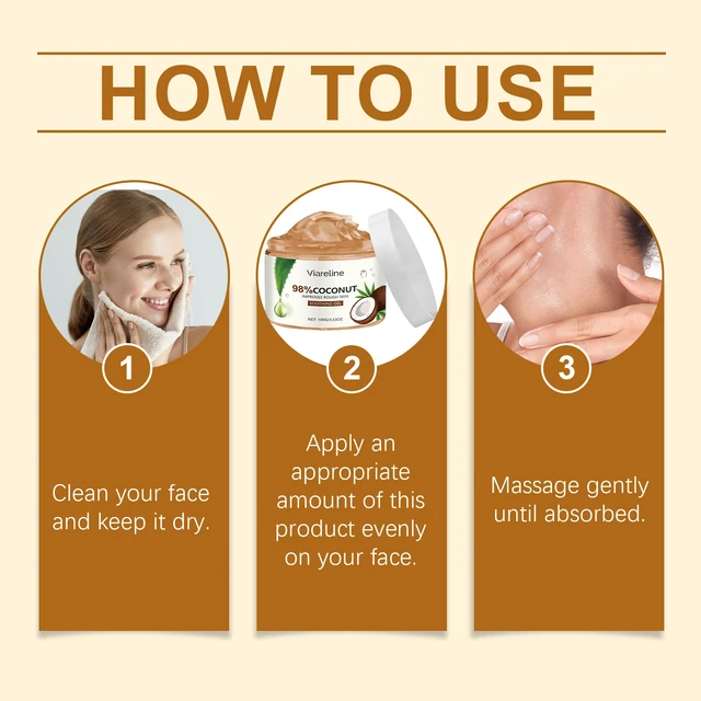Alt view image 6 of 6 - Coconut Hydrating Gel for Dry Skin - Soothing & Moisturizing Facial Care