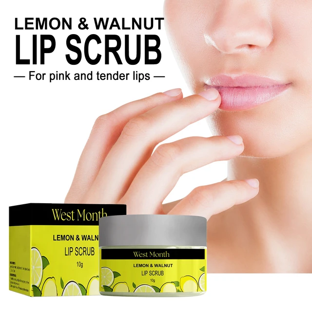 Alt view image 2 of 6 - Hydrating Repair & Anti-Dryness Care, West Month Exfoliating Lip Balm for Dead Skin Removal