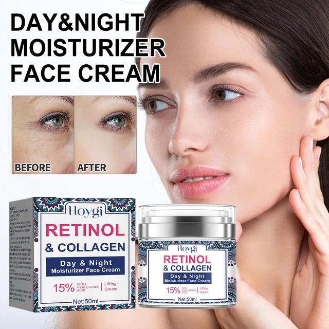 Alt view image 2 of 6 - Moisturizing & Reducing Fine Lines, Retinol Collagen Face Cream for Firming
