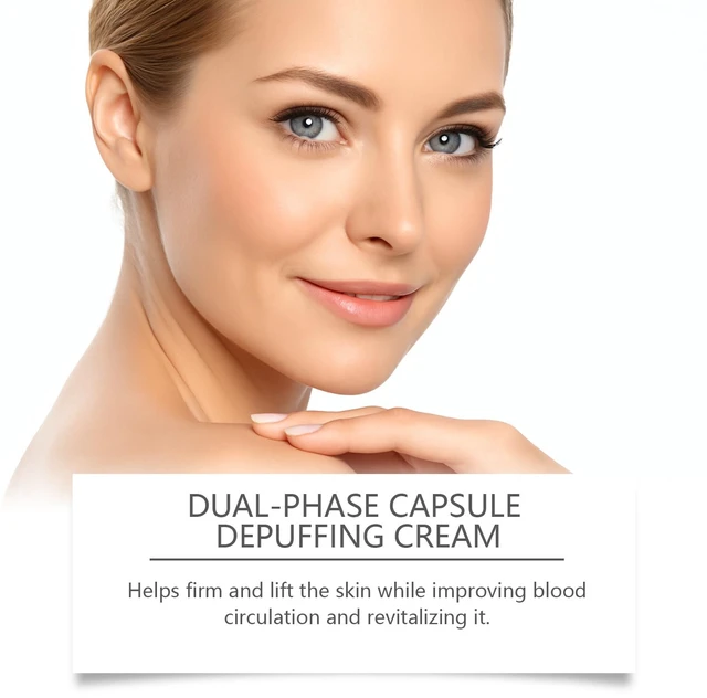 Alt view image 2 of 5 - Dual-Action Capsule Cream Gentle Hydrating Elasticity Booster Smooth Fine Daily Moisturizing Skin Care