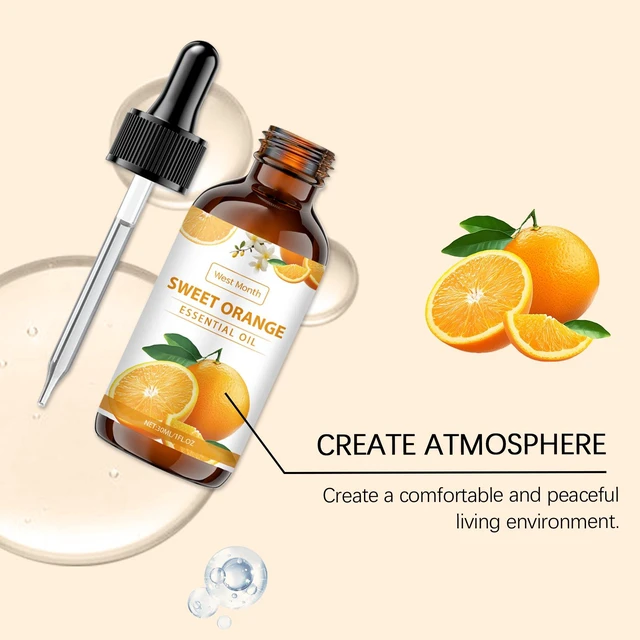 Alt view image 3 of 5 - Gentle Hydrating & Moisturizing Plant-Based Skin Care Oil, West Month Orange Calming Essential Oil