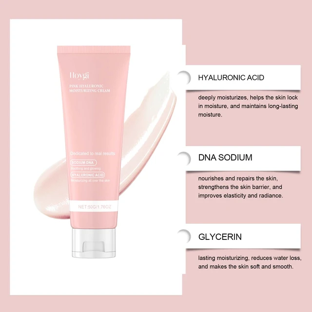 Alt view image 4 of 6 - Nourishing & Brightening Skin Care, Hyaluronic Acid Face Cream - Gentle Hydration