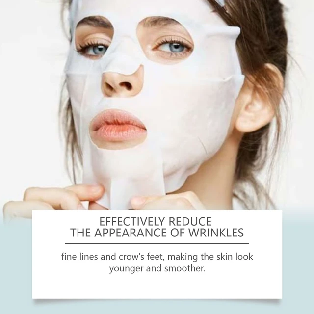 Alt view image 4 of 6 - Collagen Hydrating Face Mask Boxed - Firming & Lifting Skincare Treatment