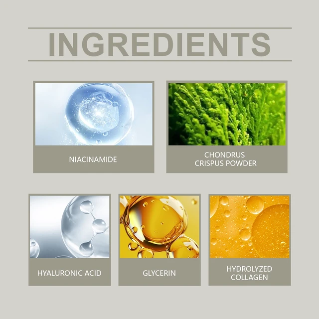 Alt view image 5 of 6 - Collagen Hydrating Face Mask Boxed - Firming & Lifting Skincare Treatment