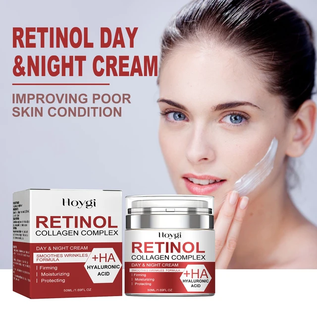 Alt view image 2 of 6 - Retinol Anti-Wrinkle Cream Fade Fine-lines Tightening Soft Skin Moisturizing Anti-aging Cream