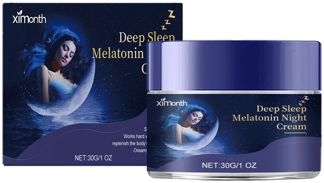 Main image of Calming Overnight Face Moisturizer for Better Sleep Comfort & Nighttime Skin Care