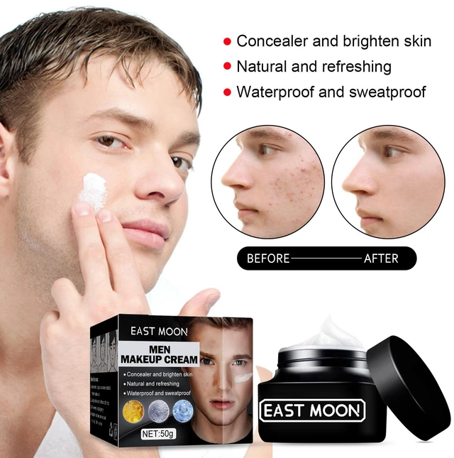 Alt view image 4 of 6 - Hydrating Skin Tone Corrector, Men's Natural Finish Cream Concealer for Acne Scars & Blemishes