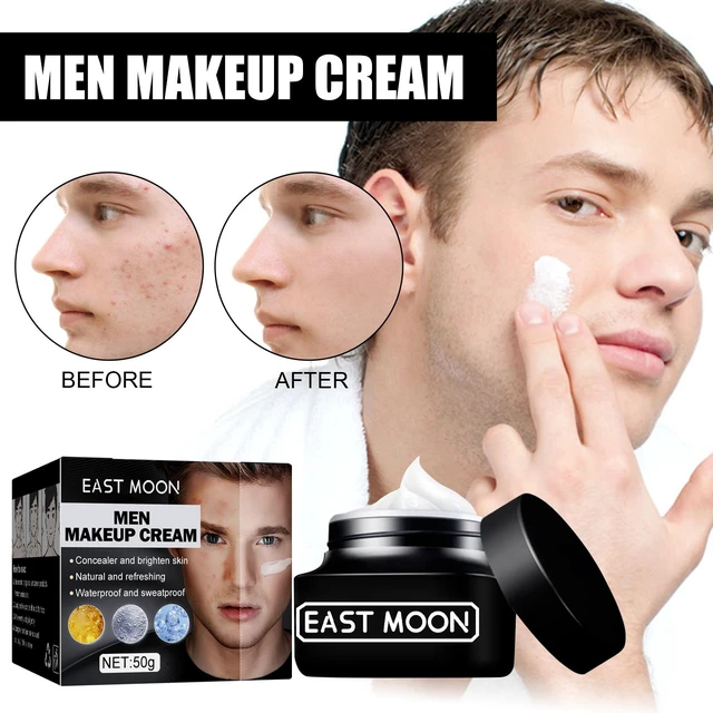 Alt view image 2 of 6 - Hydrating Skin Tone Corrector, Men's Natural Finish Cream Concealer for Acne Scars & Blemishes