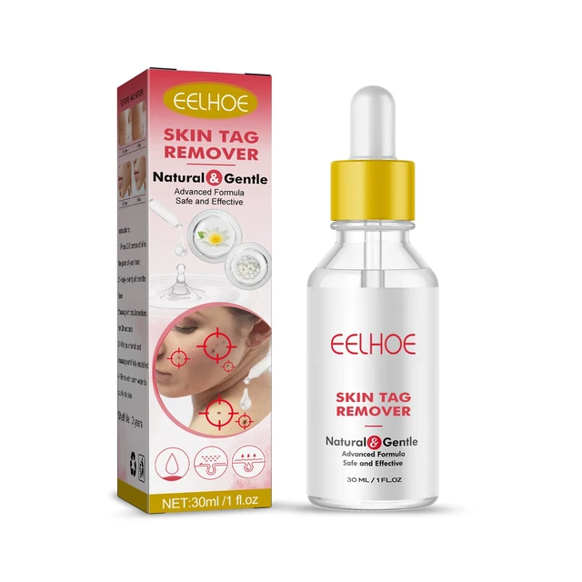 Alt view image 7 of 7 - Eye Area Safe, Targets Neck and Flat Warts, Clover Extract for Mole Removal & Skin Repair