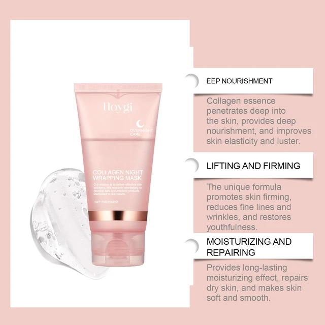 Alt view image 4 of 6 - Pore Refining & Intense Hydration for Moisturized Skin, Collagen Tear Off Mask - Deep Cleansing