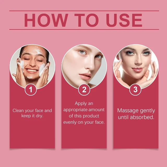 Alt view image 5 of 5 - Nourishment & Skin Tone Correction Essence, Pink Hyaluronic Acid Radiance Serum - Deep Moisture