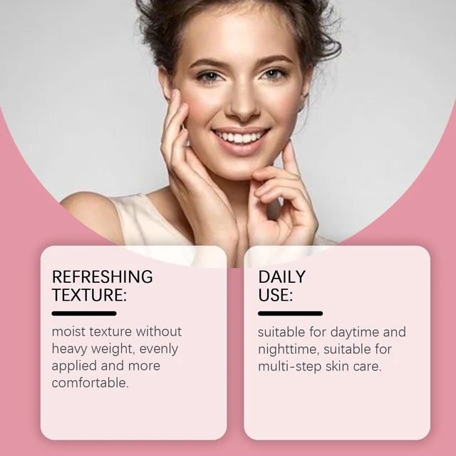 Alt view image 2 of 5 - Nourishment & Skin Tone Correction Essence, Pink Hyaluronic Acid Radiance Serum - Deep Moisture