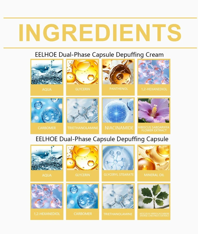 Alt view image 4 of 5 - Dual-Action Capsule Cream Gentle Hydrating Elasticity Booster Smooth Fine Daily Moisturizing Skin Care