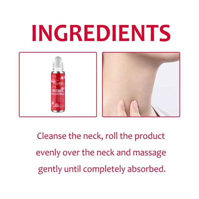 Alt view image 6 of 6 - Moisturizes and Tightens for Swan Neck Contour, Retinol Neck Firming Serum - Reduces Wrinkles & Fine Lines