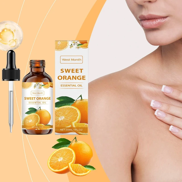 Main image of Gentle Hydrating & Moisturizing Plant-Based Skin Care Oil, West Month Orange Calming Essential Oil